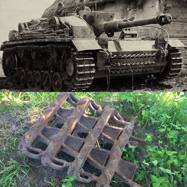 Остатки танка Stug III (Sturmgeschütz) Остатки танка Stug III (Sturmgeschütz)