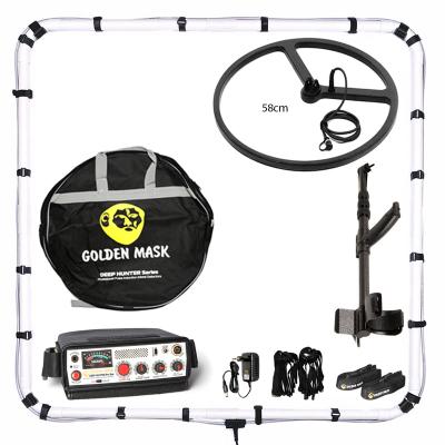 Глубинный металлоискатель Golden Mask Deep Hunter Pro 3 SE рамка 125х125см + катушка 58 см + штанга телескопическая