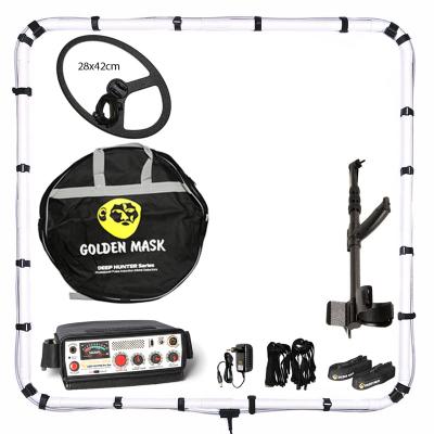 Глубинный металлоискатель Golden Mask Deep Hunter Pro 3 SE рамка 125х125см, катушка 28х42 см