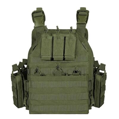 Тактический быстросъемный бронежилет (плитник) с подсумками Yakeda VT-6026-1 (без пластин) 