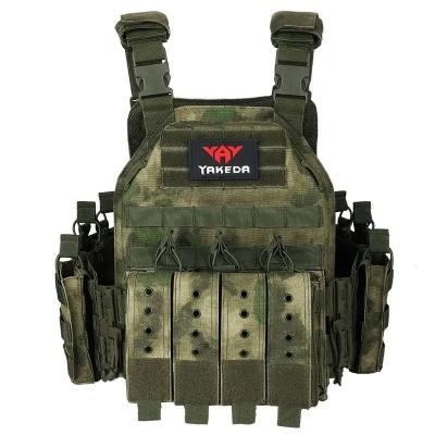 Тактический быстросъемный бронежилет (плитник) с подсумками Yakeda VT-6026-3 (без пластин)
