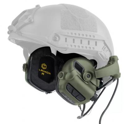 Адаптер Earmor M16 на шлем для активных наушников  M31/M32 MARK3 Зеленый