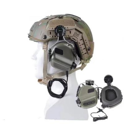 Стрелковые тактические наушники Earmor M31H Mod 3 с креплением для шлема FAST