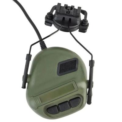 Стрелковые тактические наушники Earmor M32H Mod 4 с креплением для шлема FAST