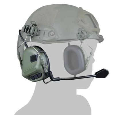 Стрелковые тактические наушники Earmor M32H Mod 4 с креплением для шлема FAST