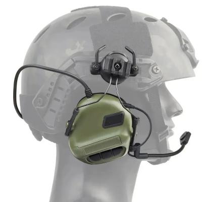 Стрелковые тактические наушники Earmor M32H Mod 4 с креплением для шлема FAST