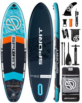 Надувная SUP-доска SPORIT AIR CRUISER BLUE GREY 11'6'' 351-86-15cm