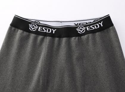 Нательное зимнее термобелье ESDY JA-09-5, цвет черный